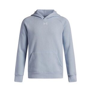 Under Armour Boys Rival Fleece Hoodie - Blue - Youth Medium